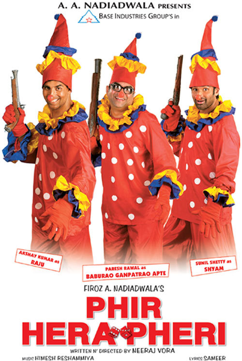 دانلود دوبله فارسی فیلم Phir Hera Pheri 2006