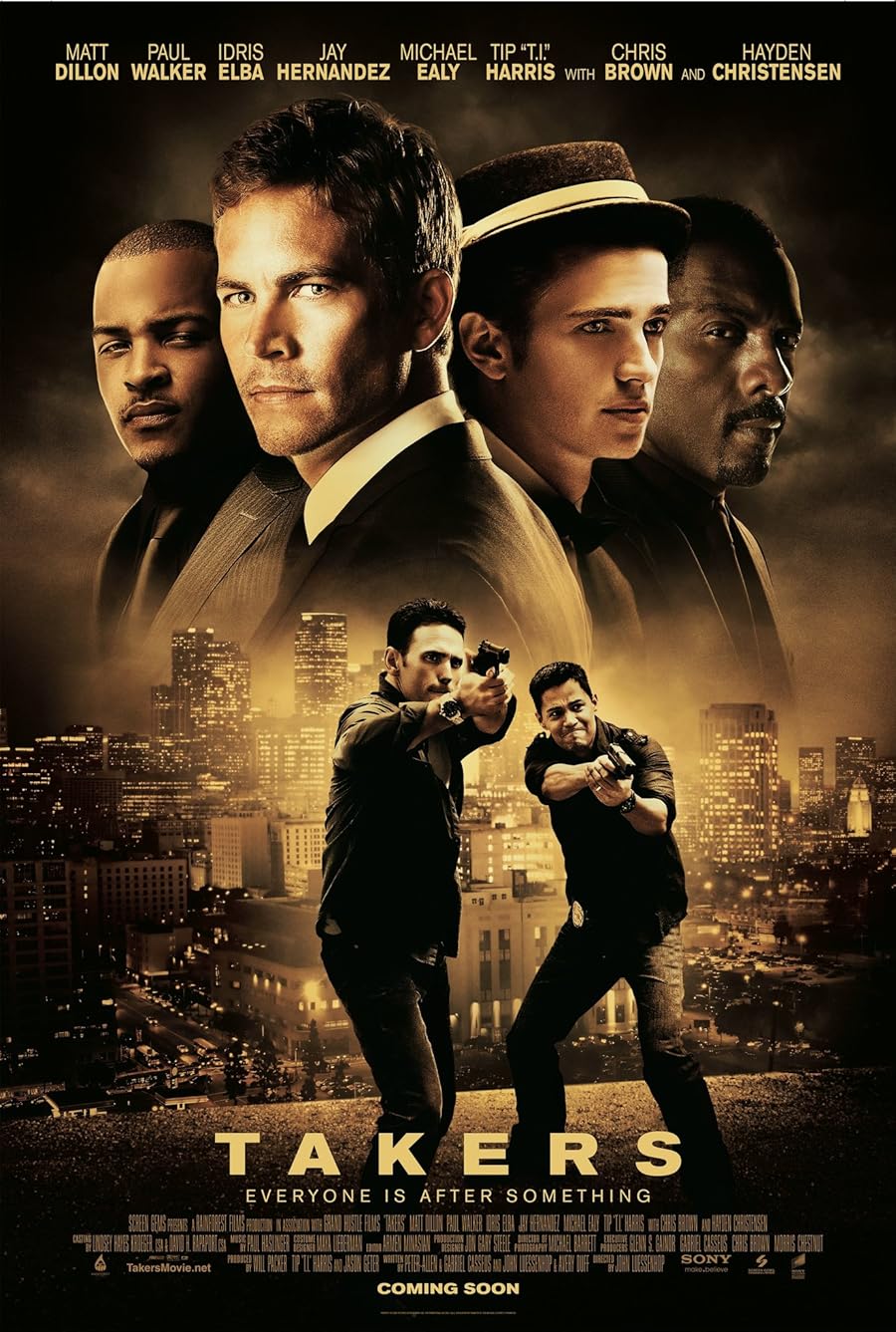 دانلود دوبله فارسی فیلم Takers 2010