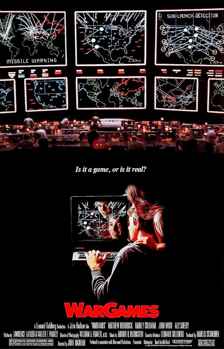 دانلود فیلم WarGames 1983 با زیرنویس فارسی چسبیده