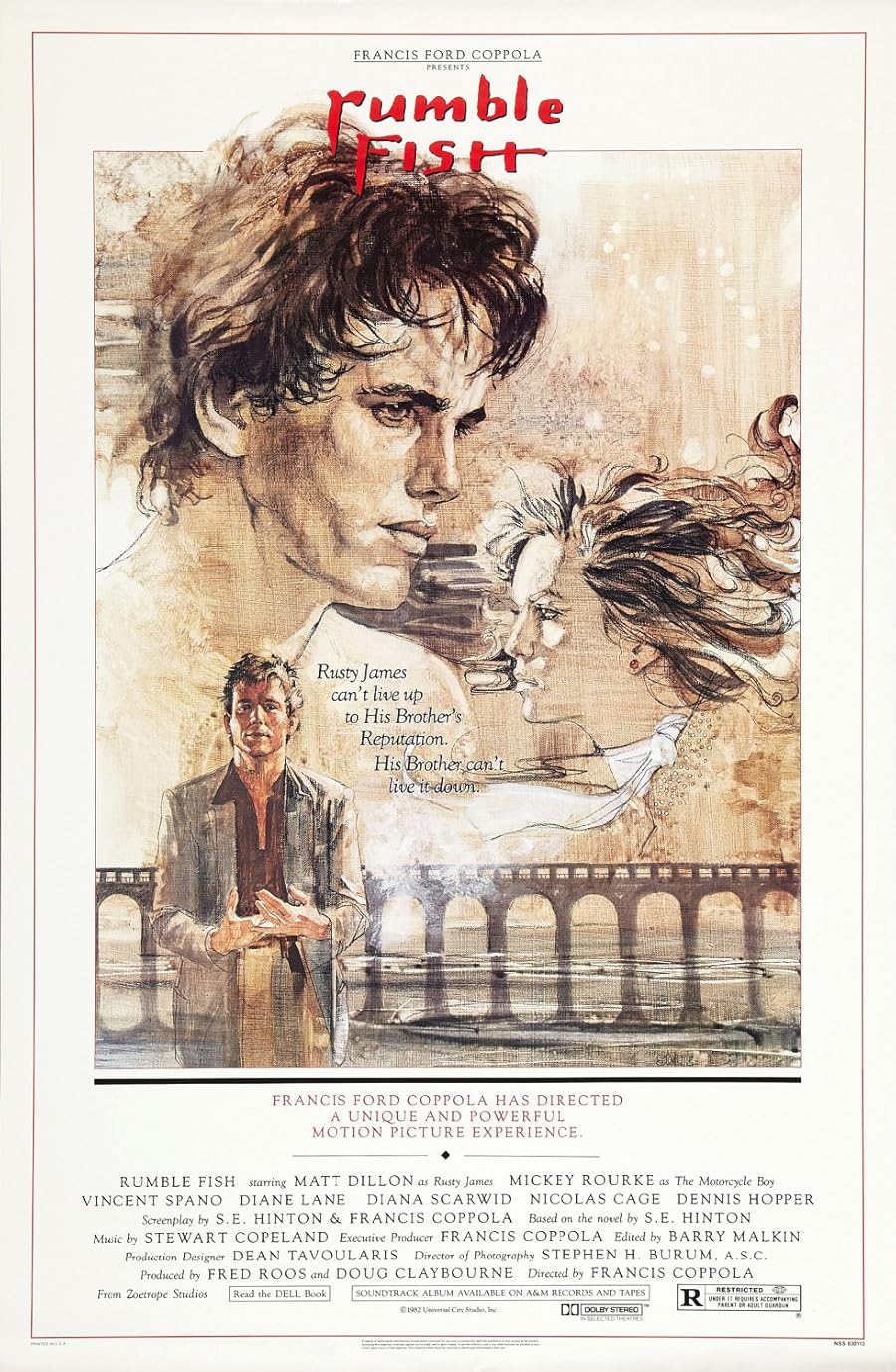 دانلود فیلم Rumble Fish 1983 با زیرنویس فارسی چسبیده