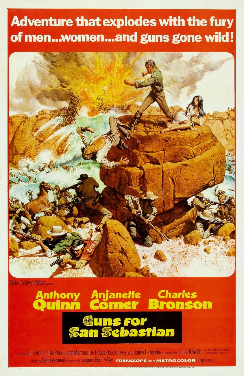 دانلود فیلم Guns for San Sebastian 1968 دانلود فیلم Guns for San Sebastian 1968